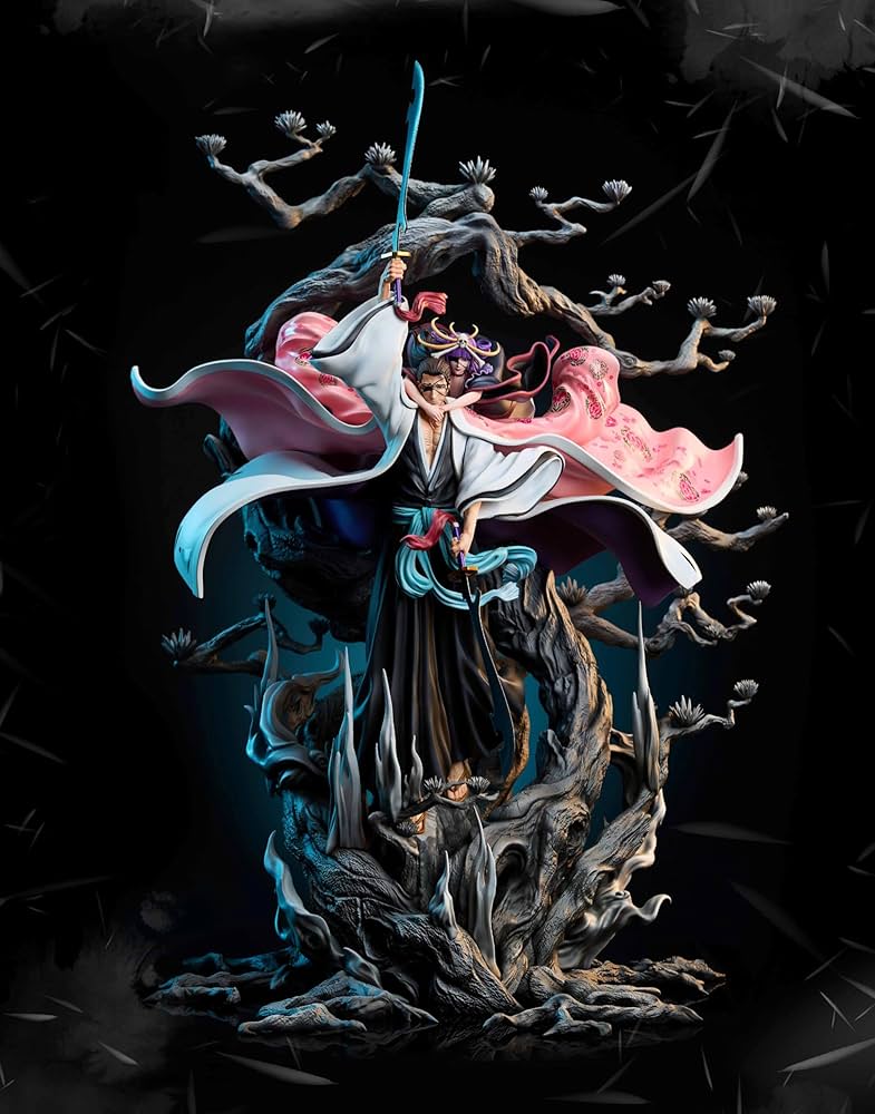 Amazon.co.jp: 京楽春水 きょうらくしゅんすい フィギュア 1/6